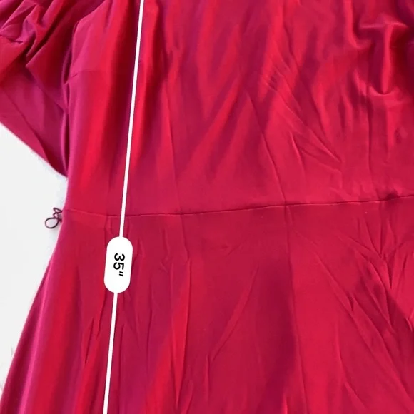 Ralph Lauren Bold Shoulder Jewel Tone Belted Statement Dress Size 6 like new - Picture 9 of 12